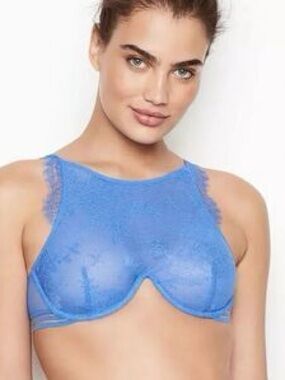 Victoria's Secret High Neckline Lace Bralette